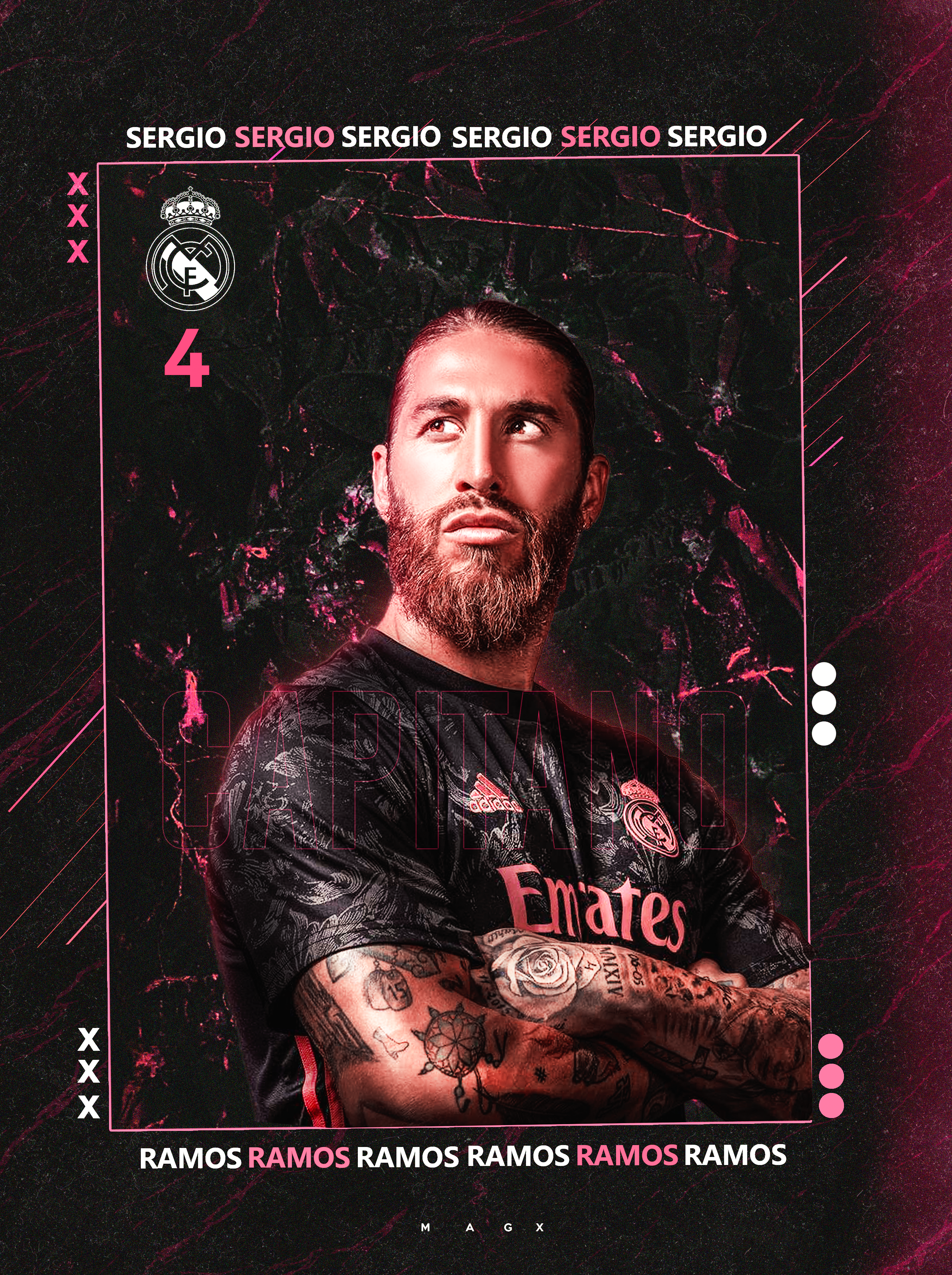 Sergio Ramos Real Madrid Wallpaper | TikTok