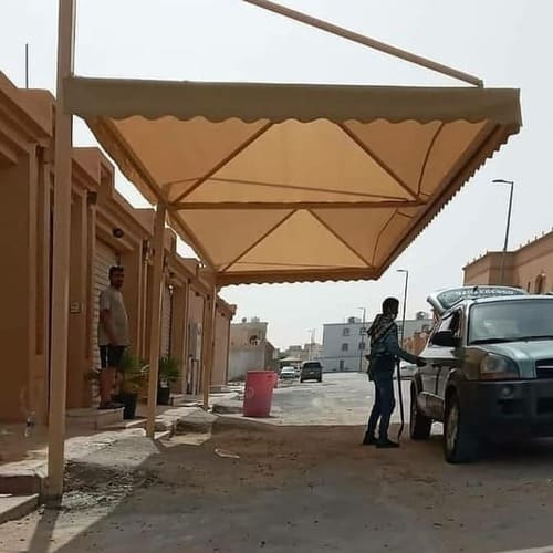 تركيب افضل انواع مظلات الحدائق ومظلات السيارات والسواتر بالرياض بخصم20% P_2118r2emn1