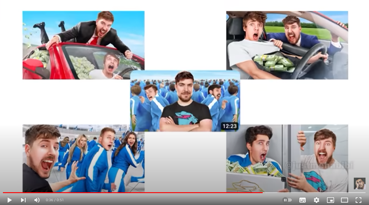 Every mrbeast thumbnail by cookithecute100 on DeviantArt