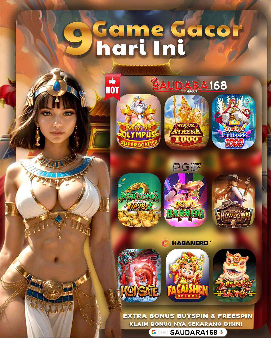 SAUDARA168 : Situs Slot Gacor Paling Hoki & Wilayah Bermain Situs Toto Togel Slot 4D Hadiah Terbesar